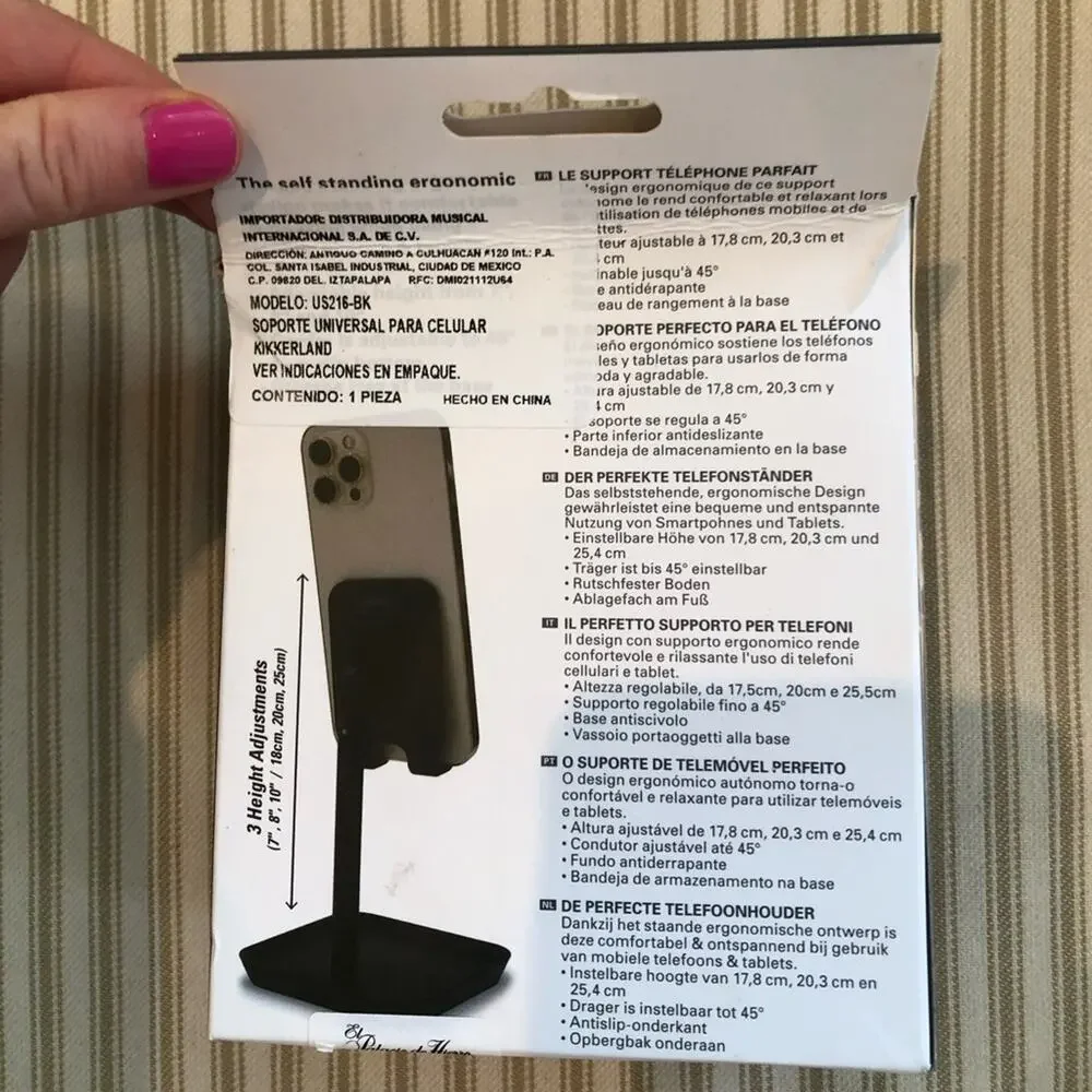 NEW IN BOX Phone Stand and Charger